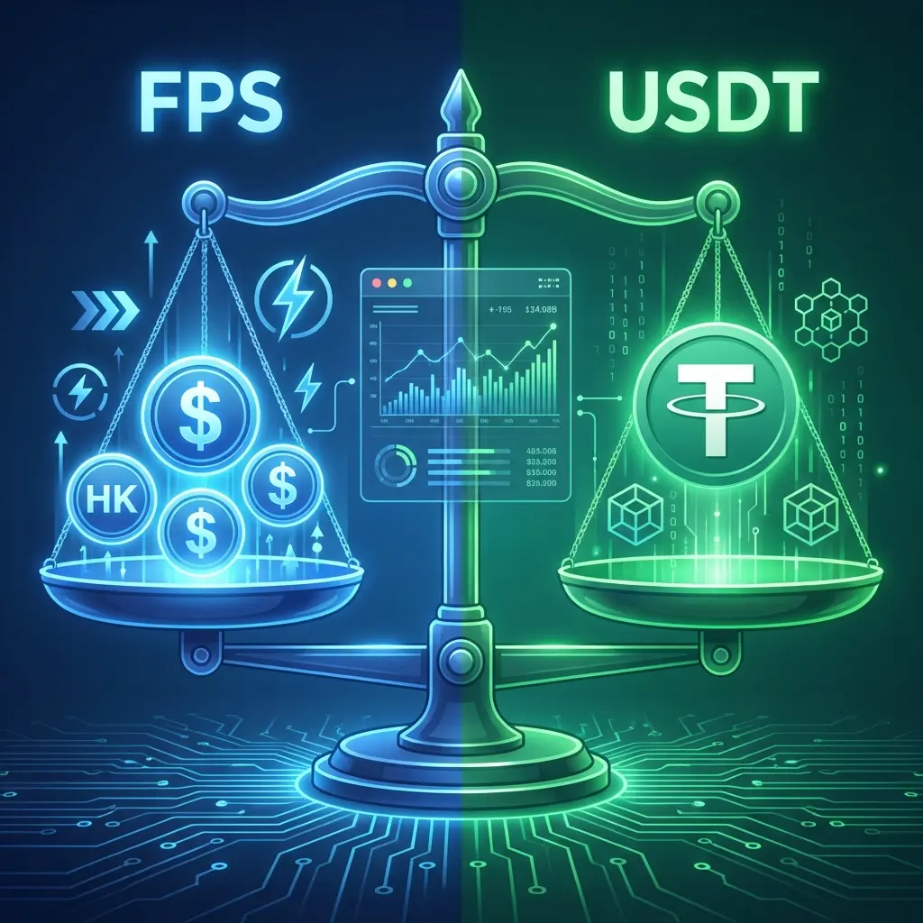 FPS vs USDT 入金大對決:香港玩家邊種最抵?手續費、速度、私隱度全評測 (2026)
