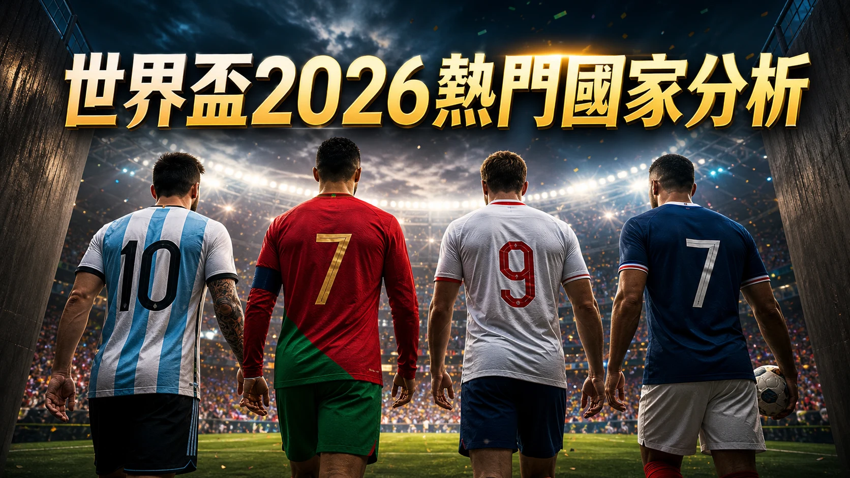 世界盃2026熱門國家分析｜阿根廷、葡萄牙、英格蘭、法國誰最值得留意？