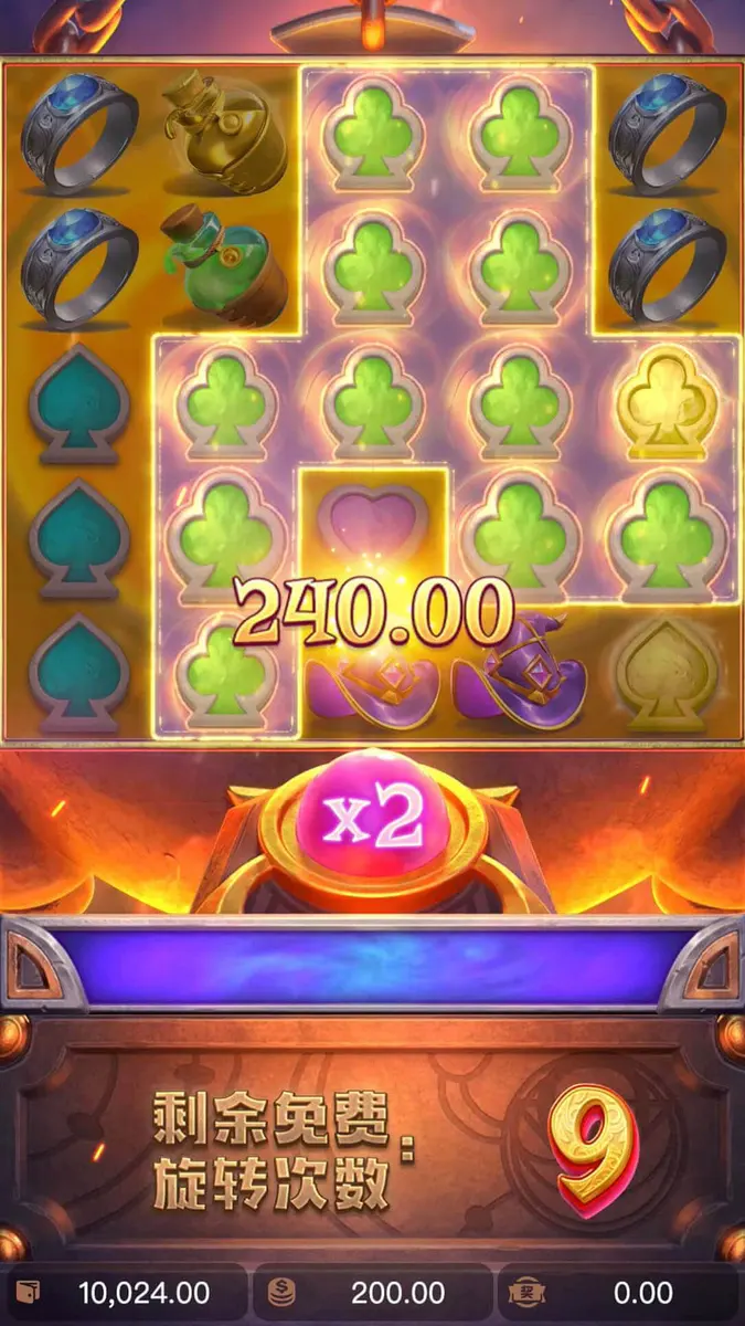 煉金工坊 (Alchemy Gold) — PG SOFT 遊戲介紹 - 特色功能畫面