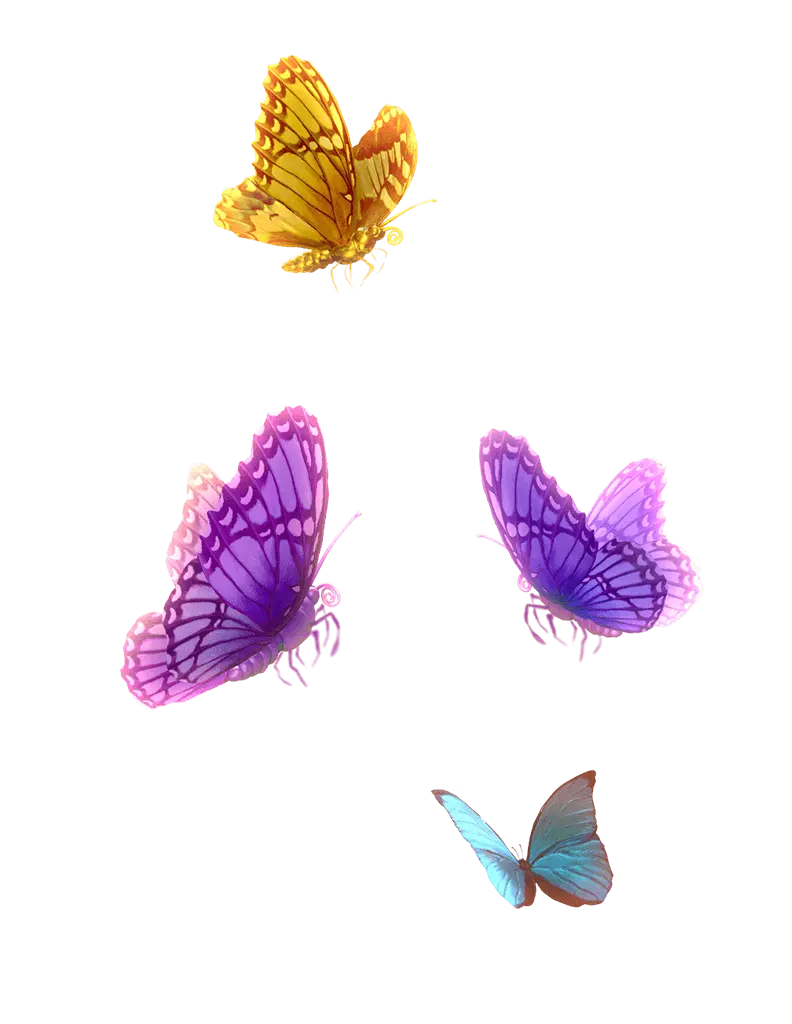 蝶戀花 (Butterfly Blossom) 遊戲介紹 — PG SOFT 消除類老虎機 - 角色素材