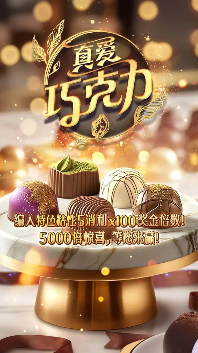 真愛巧克力（Chocolate Deluxe）遊戲總覽 - 官方主視覺