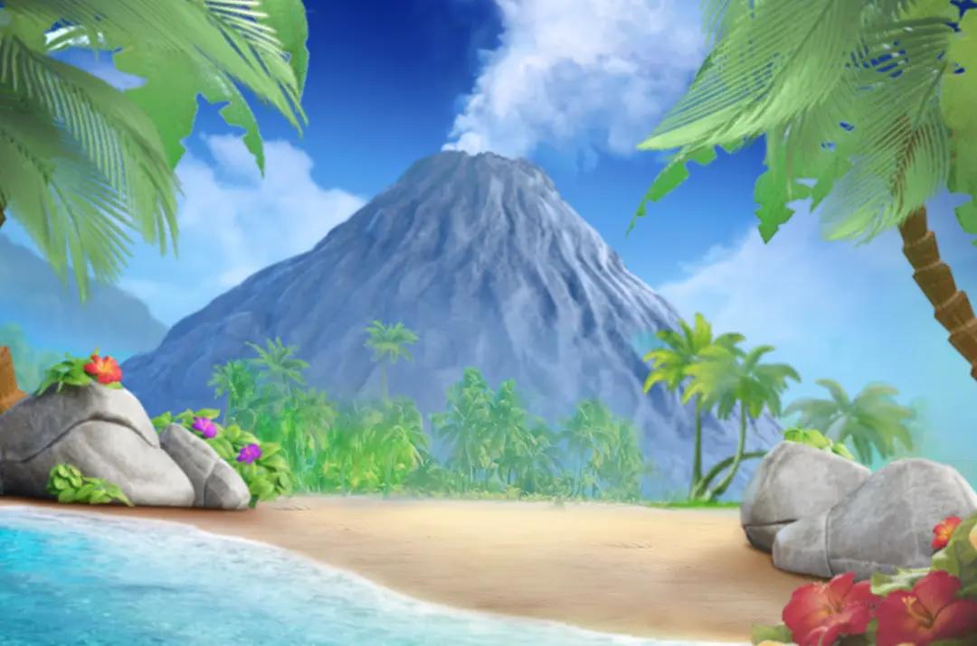 夏威夷探奇（Hawaiian Tiki）遊戲總覽 - 橫向背景
