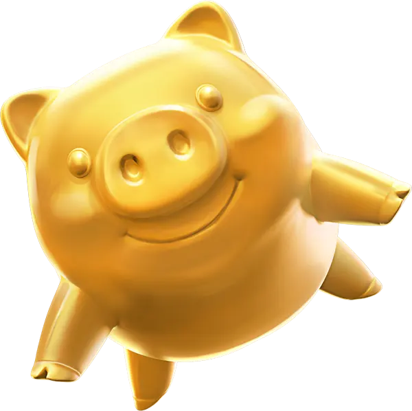 電玩金豬 (Lucky Piggy) 遊戲介紹 - 角色素材
