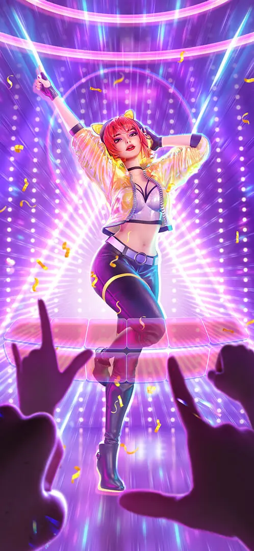 Rave Party Fever(電音派對)遊戲完整介紹 - 橫向背景