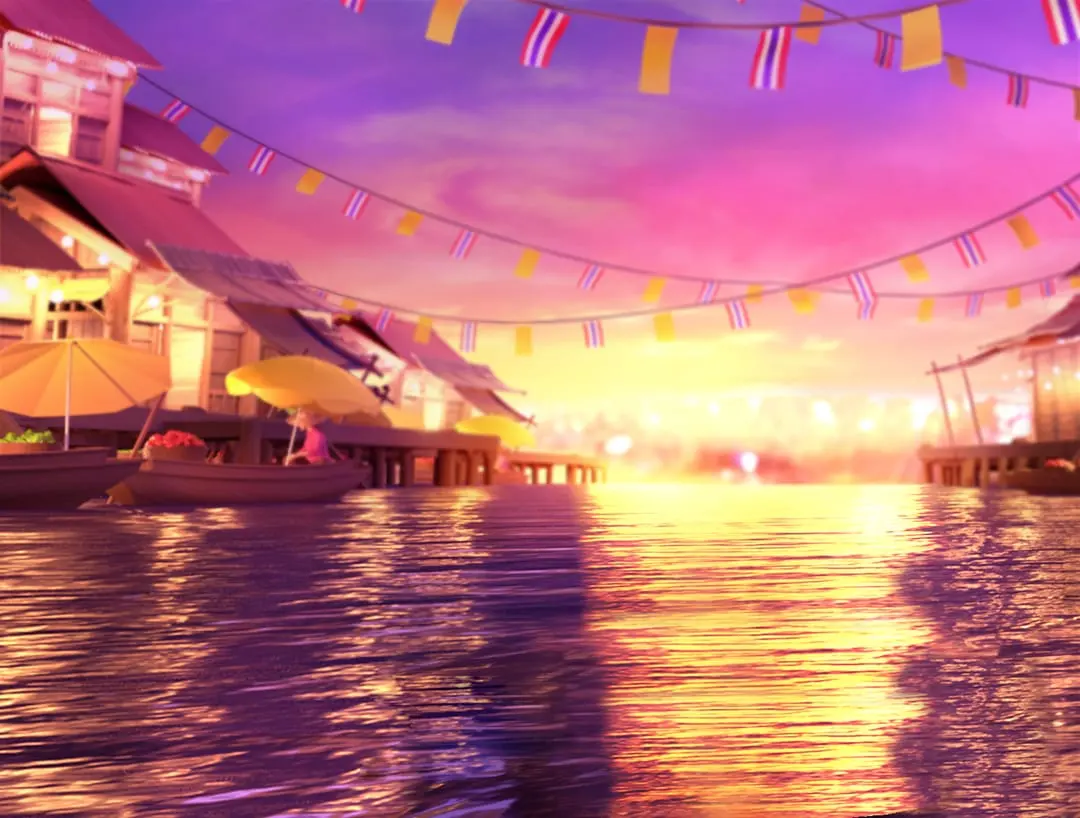 水上泰神奇（Thai River Wonders）完整遊戲介紹 | PG SOFT - 橫向背景