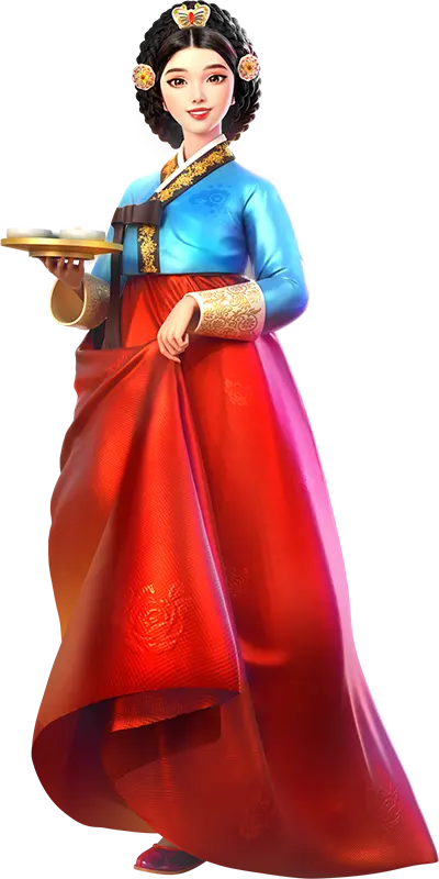 韓宮御宴(The Queen's Banquet)——PG SOFT 宮廷美食消除遊戲完整介紹 - 角色素材